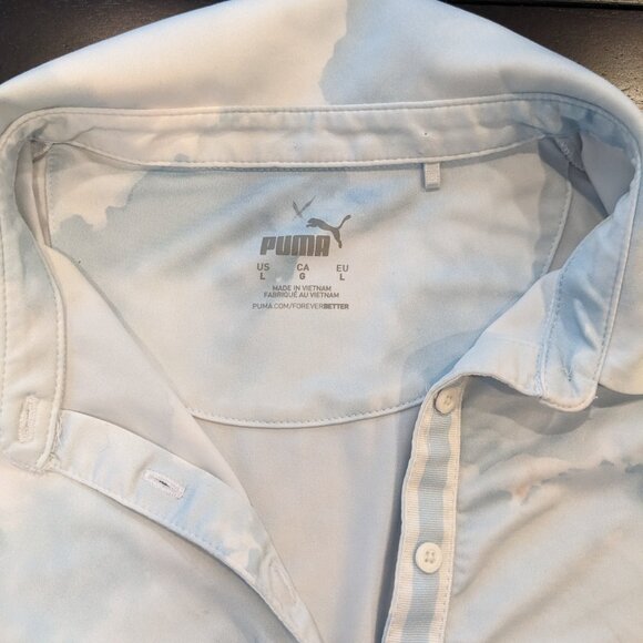 Puma Tennis Polo Size Large - Picture 2 of 2